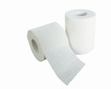 WHITE 5.0cm Cotton Hand Tearable Stretch Tape