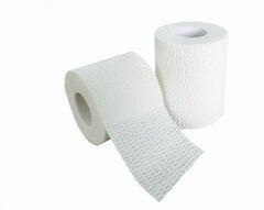 WHITE 5.0cm Cotton Hand Tearable Stretch Tape